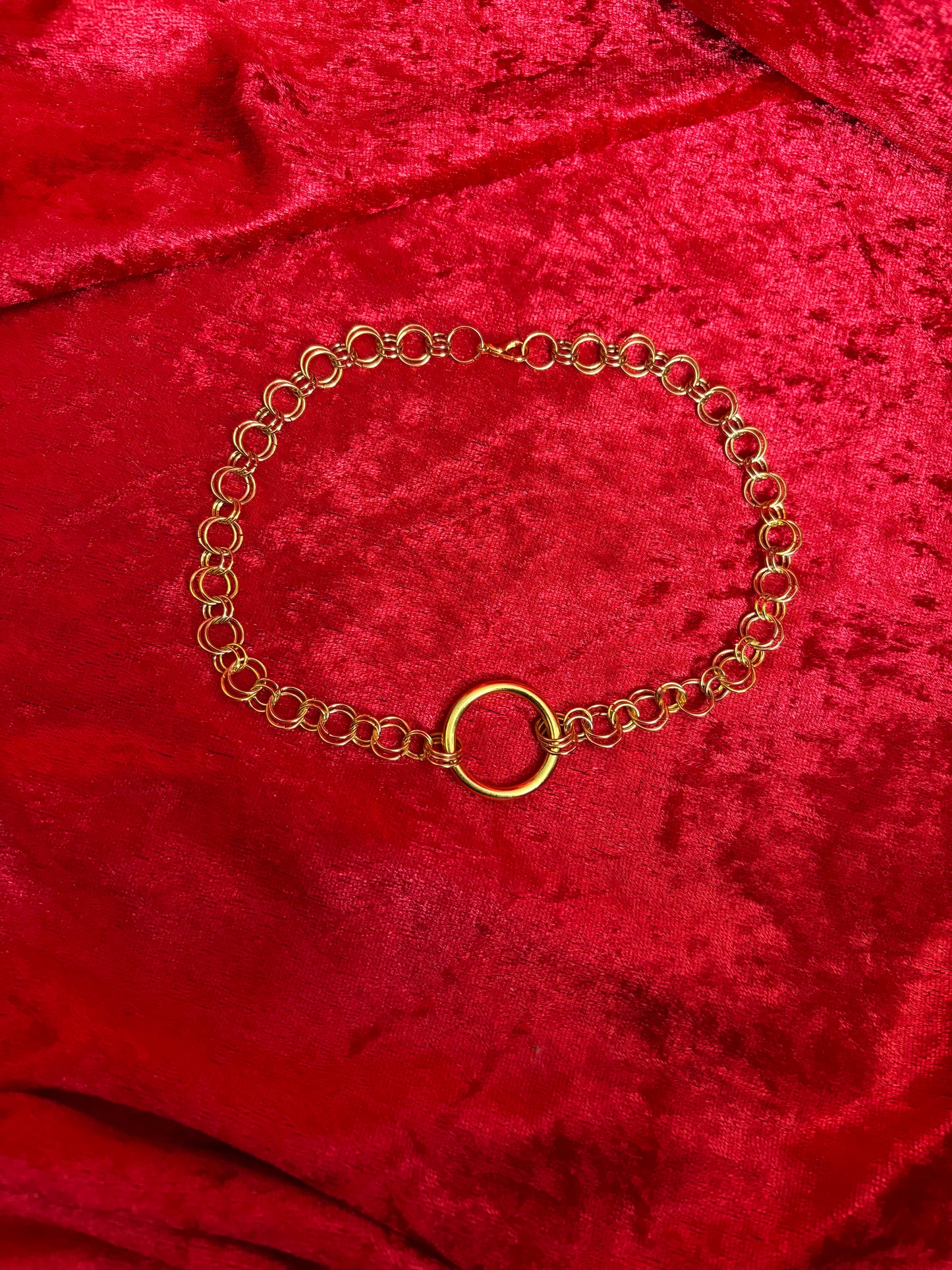 Chained choker (Gold)
