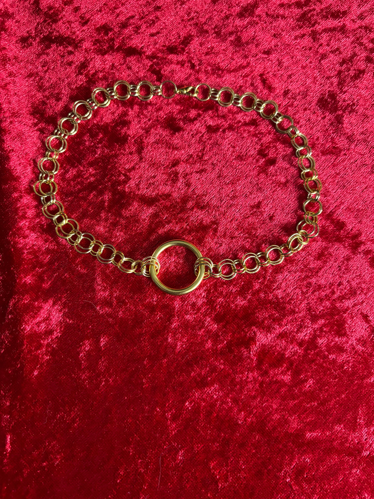 Chained choker (Gold)