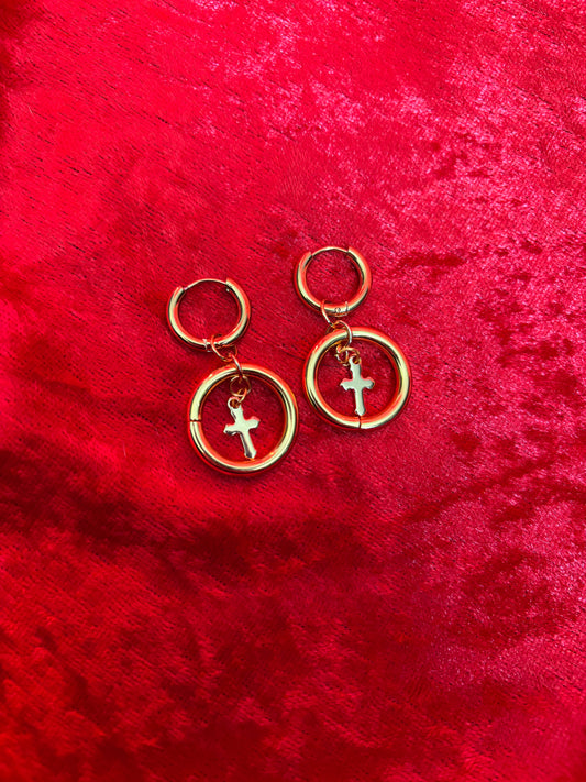 Saint Earrings (Gold)